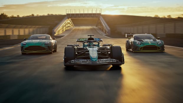 Aston Martin AMR24, Vantage sports car and Vantage GT3 racer